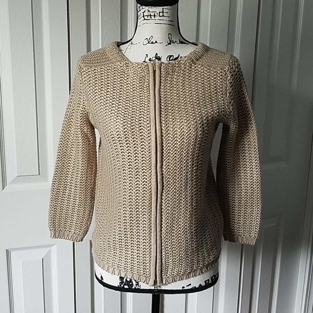Andrea Jovine zip up sweater